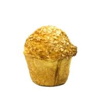 sugary muffins isolated on a white background photo