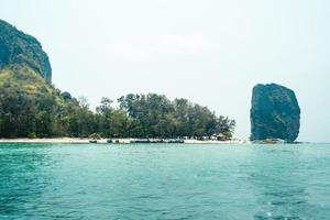 Seascapes and tropical islands in Krabi photo