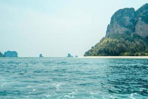 Seascapes and tropical islands in Krabi photo