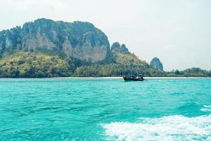 Seascapes and tropical islands in Krabi photo