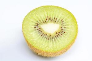 Kiwi fruit isolated on a white background.