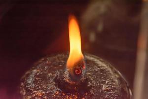 Light in the oil lamps photo
