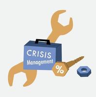 Recession and global economy crisis . Crisis management try to fix inflation. Bank management tools. Currency interest rate.