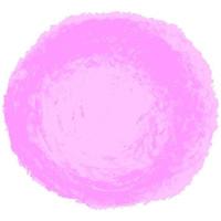 Vector colorful detailed round backdrop with crayon scribble texture. Abstract stain isolated on white background. Design template for poster, card, banner, flyers, invitation, brochure, sale