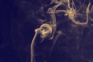 The smoke is colorful. It is abstract. photo