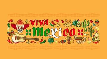 Cinco de Mayo Day. Mexican Holiday. Vector Illustration.