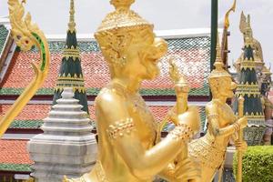 Wat Phra Kaew is a landmark of the Thailand. photo