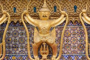 Wat Phra Kaew is a landmark of the Thailand. photo