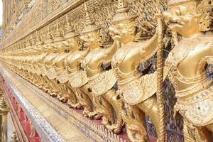 Wat Phra Kaew is a landmark of the Thailand. photo