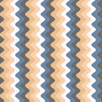 repeating multicolored chevron waves vector seamless pattern