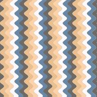 repeating multicolored chevron waves vector seamless pattern