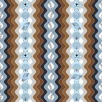 summer background with seashells lotus flowers and twigs on the background of beach waves vector seamless pattern