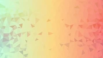 Abstract Low Poly Triangular Background. vector