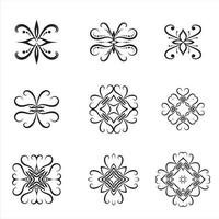 Ornament decorative elements vector design