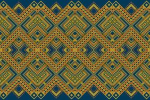 Seamless geometric ethnic asian oriental and tradition pattern design for texture and background. Silk and fabric pattern decoration for carpet, clothing, wrapping and wallpaper vector