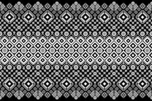Seamless geometric ethnic asian oriental and tradition pattern design for texture and background. Silk and fabric pattern decoration for carpet, clothing, wrapping and wallpaper vector