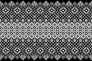 Seamless geometric ethnic asian oriental and tradition pattern design for texture and background. Silk and fabric pattern decoration for carpet, clothing, wrapping and wallpaper vector