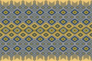 Seamless geometric ethnic asian oriental and tradition pattern design for texture and background. Silk and fabric pattern decoration for carpet, clothing, wrapping and wallpaper vector