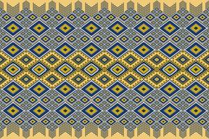 Seamless geometric ethnic asian oriental and tradition pattern design for texture and background. Silk and fabric pattern decoration for carpet, clothing, wrapping and wallpaper vector