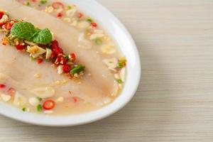 Steamed Fish in Spicy Lemon Sauce photo