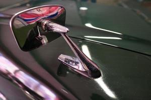 Bourton-on-the-Water, Gloucestershire, UK, 2017. Vauxhall Zephyr Wing Mirror in the Motor Museum photo