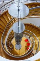 Bexhill On Sea, East Sussex, UK, 2008. Staircase in the De La Warr Pavilion photo