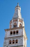 The Ghirlandina Tower, Torre della Ghirlandina. Unesco heritage and landmark of the city of Modena. Italy photo