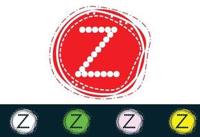 Z letter new logo and icon design vector