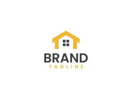 Luxury real estate logo template, Home concept vector