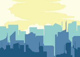 City Silhouette Background vector