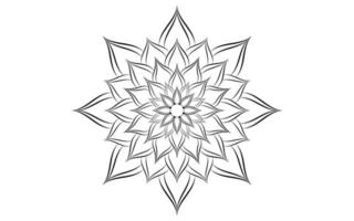 Mandala floral pattern, Vintage decorative elements vector
