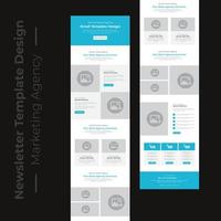 Multipurpose Business Email marketing template Vector