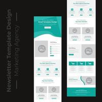 Multipurpose Business Email marketing template Vector