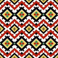 Aztec yellow geometic seamless pattern backgrounds vector