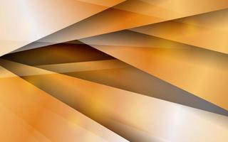 Abstract gold overlap layer background vector