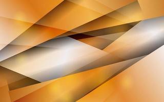 Abstract gold overlap layer background vector