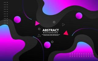 Abstrac fluid gradient background vector