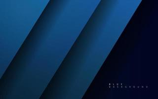 Abstract geometric deep blue background vector