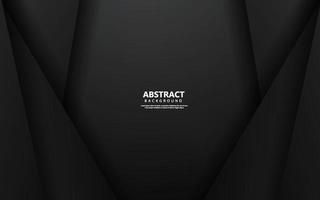 Abstract dark black background vector