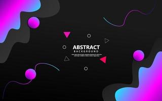 Abstrac fluid gradient background vector