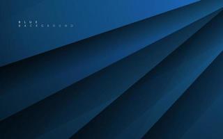 Abstract geometric deep blue background vector