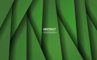 Abstract green ovelap layer background vector