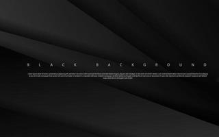 Abstract dark black background vector