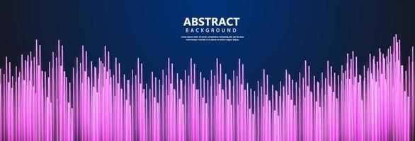 Abstract vertical lines tech background vector