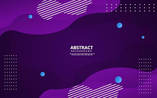 Abstract wave purple background vector