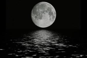 planeta luna. elementos del amueblado por la nasa. foto
