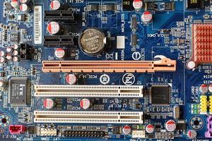 Old mainboard 775 photo