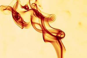 The smoke is colorful. It is abstract. photo