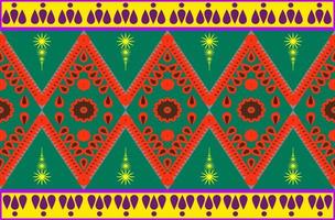 Native-style Geometric Pattern Designs are used to Destroy Fabrics, Backgrounds, and Accessories. vector