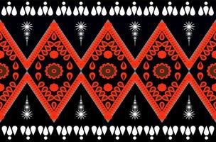 Native-style Geometric Pattern Designs are used to Destroy Fabrics, Backgrounds, and Accessories. vector